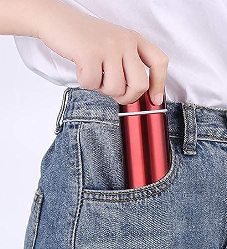 150ml Mini Cute Coffee Vacuum Small flasks Small Capacity Portable Stainless Steel Travel Drink Water Bottle Insulated Cup (red) — view 2