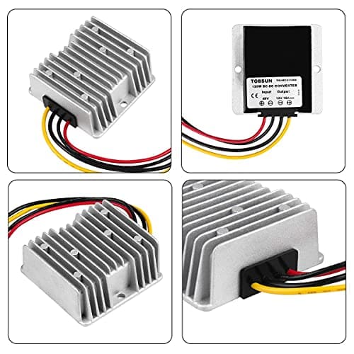 HOMELYLIFE DC Voltage Regulator Buck Converter DC 48V to 12V 10A 120W Reducer Power Converter Waterproof Module Transformer for Golf Cart — view 5