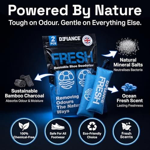 Shoe Deodoriser Pouches, Odour Remover & Shoe Freshener, natural eliminator, — view 4