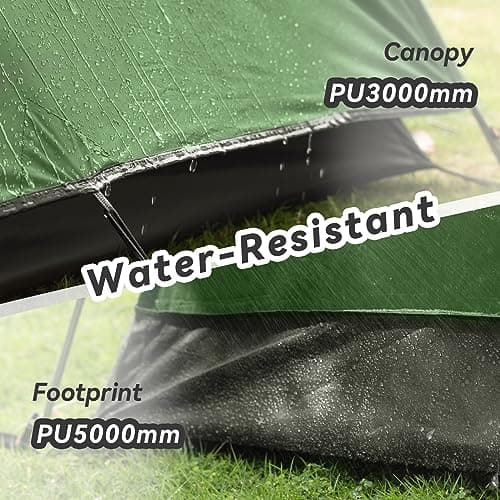 Forceatt 2-Person Camping Tent: Professional Waterproof, Windproof & Pest-Proof. Lightweight for Backpacking, Glamping, Hiking, Outdoor & Mountaineering — view 3