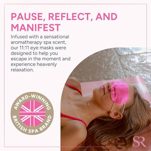Sensory Retreats 11:11 Self-Heating Eye Mask - Rose & Oud - 3 Pack — view 4
