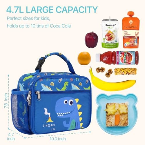 Bagseri Kids Lunch Bag for Boys- Insulated Kids Lunch Box for School — view 2