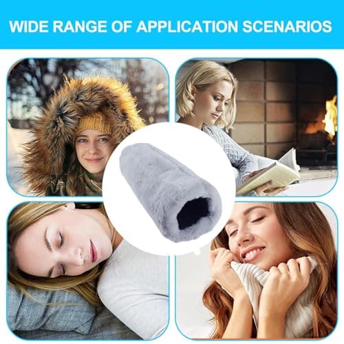 Winter Hand Muff - Plush Furry Hand Warmer, SoftsCold Weather Muffler | Luxury Insulated Hand-Sleeve Accessory with Comfortable Cover for Outdoor Winter Activities and Travel — view 4