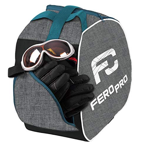 Ferocity SKI SNOWBOARD BOOT BAG Cover for ski boots Len Turquoise [054] — view 2