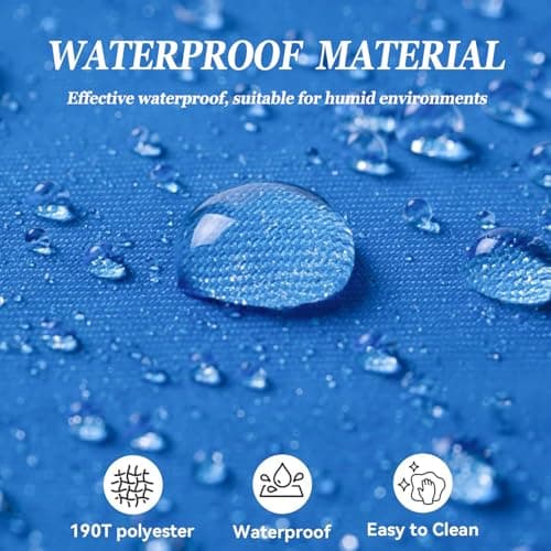 Sleeping Bag, Double Sleeping Bag with 2 Pillows Extra Large 3-4 Season Lightweight, Waterproof Indoor & Outdoor Use for Adults for Hiking, Backpacking and Camping Travel (Blue Double) — view 6