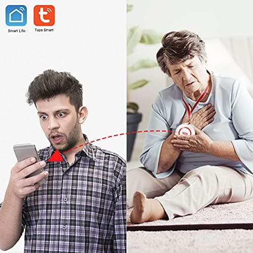 SINGCALL Tuya Wifi Smart SOS Emergency Button Personal Alarm for Elderly — view 5