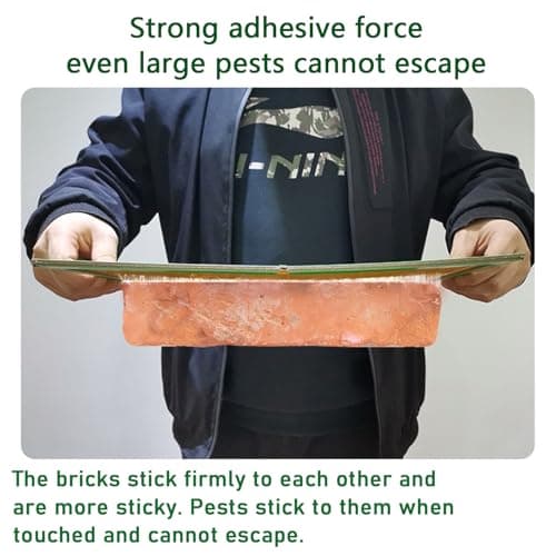 6 Pack Pest Trap Boards, Large Strong Sticky Trap Pad And Boards For Multi Pests, Glue Trap Pads for Indoor Outdoor Home Kitchen Garden, Insects, Fly Catchers. — view 5