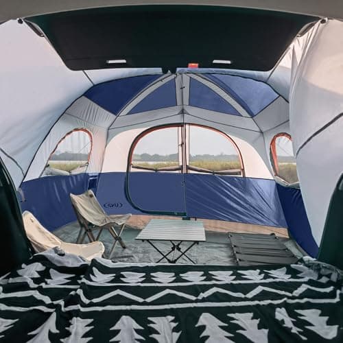 UNP Car Tent for Camping, 6 Man Tent Waterproof Family Tent — view 4