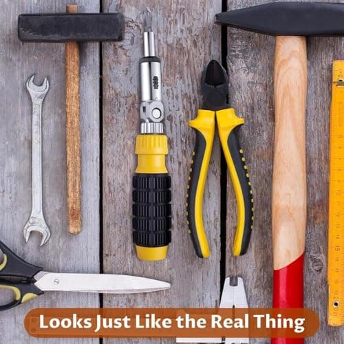 Screwdriver - ABS 20 x 4 cm | Hidden Storage Container | Camouflage Money for Travel Home Luggage Bag Keys Car Belongings Discretion Security Kit Pro — view 5
