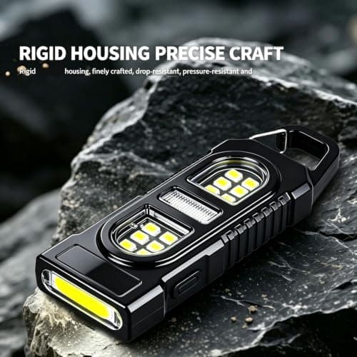 CAZSTYK Keychain LED Rechargeable Multi-Setting Bag Clip — view 5