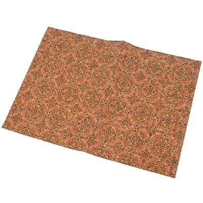 VIXDA Vintage Printed Soft Cork Fabric For Garment Bags Wallet Making Sewing Handmade Craft DIY Supplies Materials