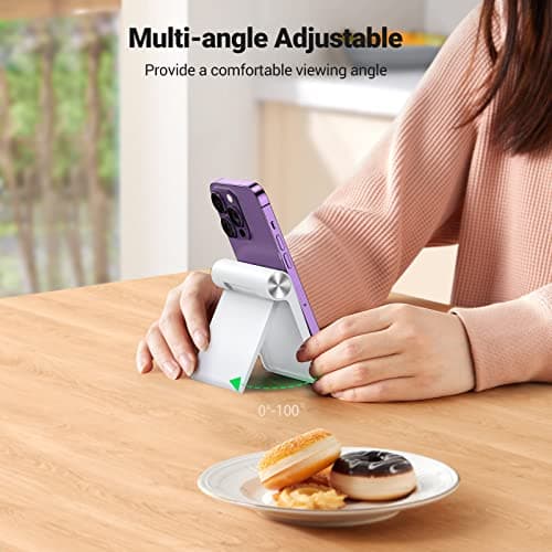 UGREEN Phone Stand for Desk Mobile Phone Holder Portable Travel Mount — view 2