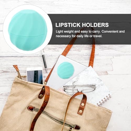 10 Pack Refillable Plastic Lip Balm Sphere Containers — view 3