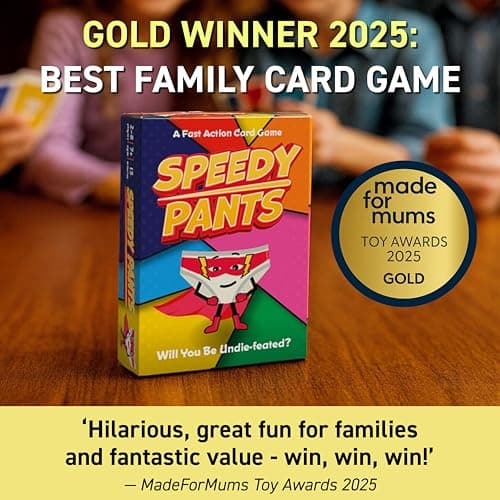 Speedy Pants Card Game| Best Family Game Gold Winner | Travel Game Ages 7+ — view 2