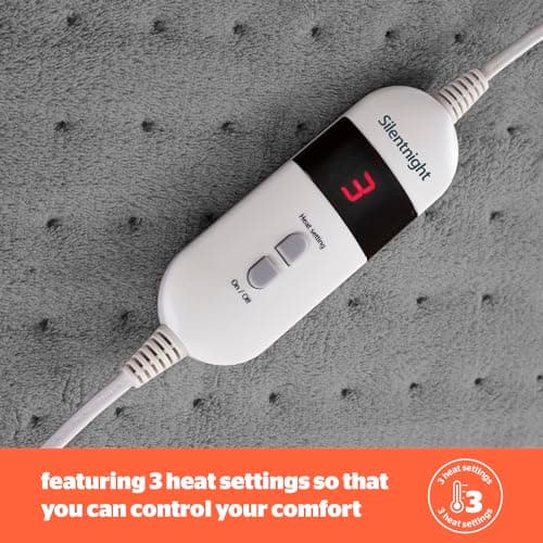 Silentnight Electric Foot Warmer, Grey — view 4