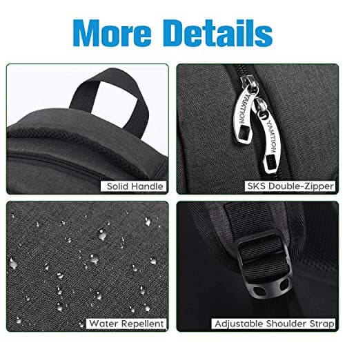 YAMTION School Backpack,Unisex College Backpack Laptop Bookbag Teens Computer Backpack for High School University Work Office — view 4