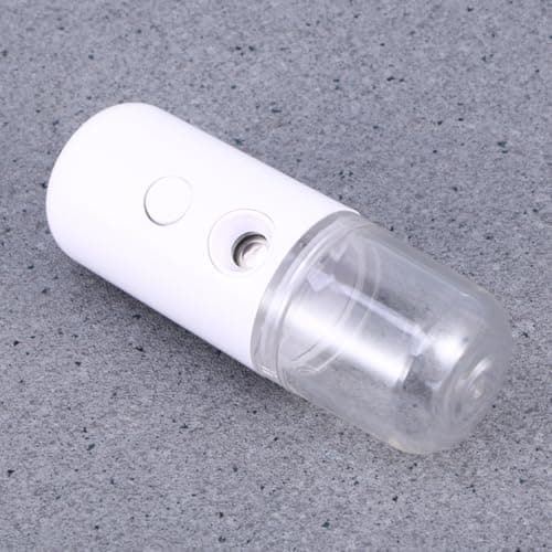 Portable Nano Mist Facial Steamer 30ml, White ABS Mini Face Sprayer — view 6