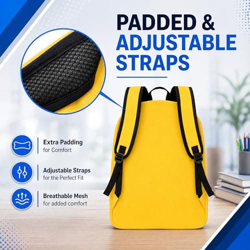 12 Pack Backpack , Bulk 17 inch Lightweight Student Outdoor Travel School Book Bag, Black — view 5