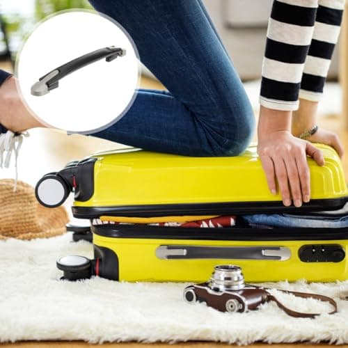 Abaodam Replacement Luggage Handle Wear-Resistant and Lightweight Design Sturdy Plastic Handle Suitcase Accessory for Easy Carrying and Good Bearing Capacity for Suitcase and Travel Bag — view 4