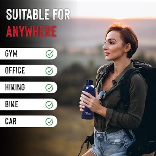 OTTO KONING Water Bottle 500ml Insulated Stainless Steel Flask — view 6