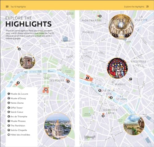 DK Top 10 Paris: Top 10 lists for your perfect trip, plus an all-weather folded map (Pocket Travel Guide) — view 6