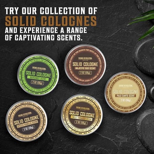 Viking Revolution Palo Santo Mens Solid Cologne - Balm Cologne for Men - Palo Santo Perfume (1 pack) — view 6