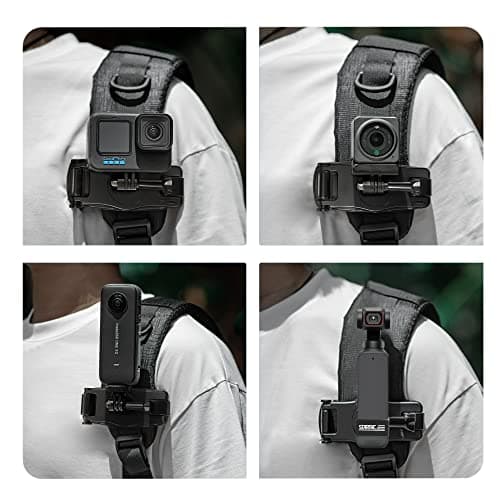 UBEIYI Backpack Strap Mount for GoPro, Backpack Clip for Action Cameras — view 4