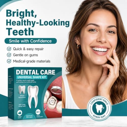 Temporary Tooth Filling Repair Kit, Emergency Home Tooth Repair Kit — view 2