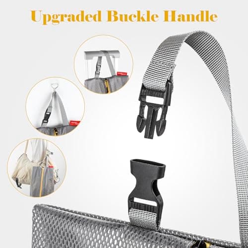 CANBOX 2 Pack Travel Shoe Bags, Water Resistant Shoe Storage Organizer — view 2