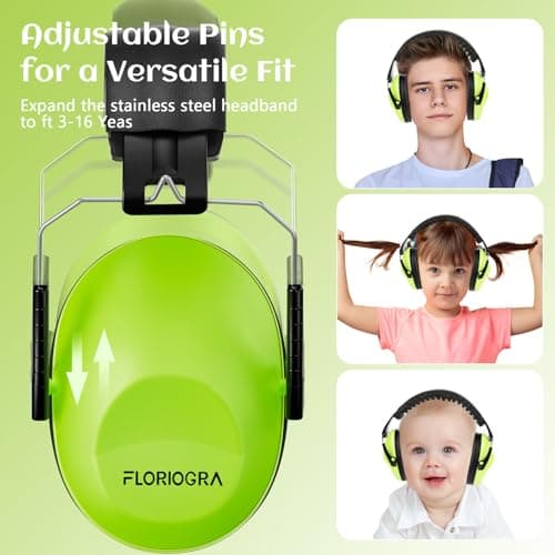 Floriogra 6 Pack Noise Cancelling Headphones for Kids/Toddler Ear Muffs — view 4