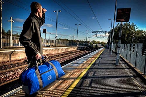 Highlander Large Travel Shoulder Kit Bag Hold All Hold All Blue 30L 45L 65L & 100 L (30L (49x26x25cm)) — view 6