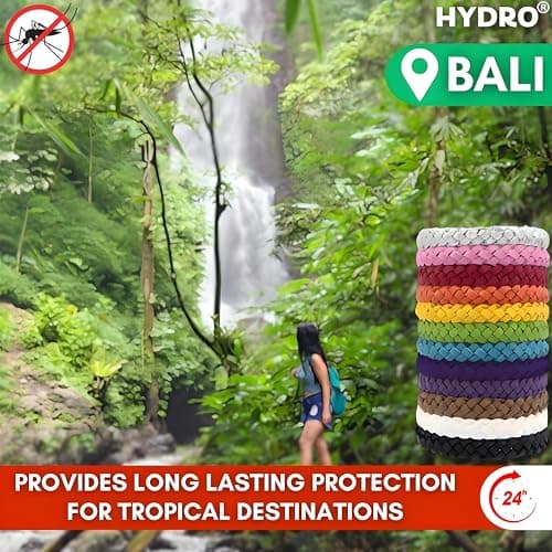 Mosquito Repellent Bracelet 15 Pcs, Adjustable Band, Deet Free, Travel Essentials, Insect Repellent Bracelet, 450 Hours Mosquito Repellent Protection Suitable for All Ages — view 3