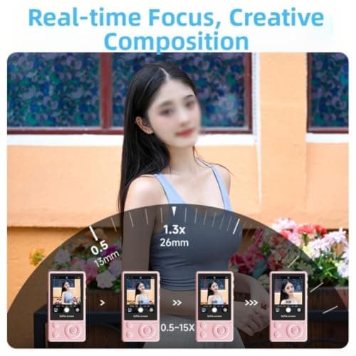 Wireless Display Dongle 4K Screen Mirroring Travel Wireless Display(Pink) — view 4