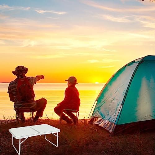 Gainwin Camping Table, Folding Aluminium Table, Small Lightweight Foldable Table for Outdoor, Indoor, Picnic, Cooking, Beach, Fishing, Garden, BBQ — view 6