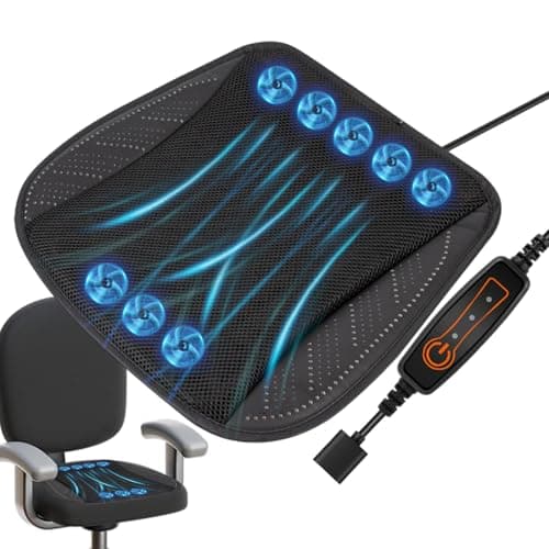 Car Seat Cooler Anti-Sweat USB-Powered 3 Adjustable Speed