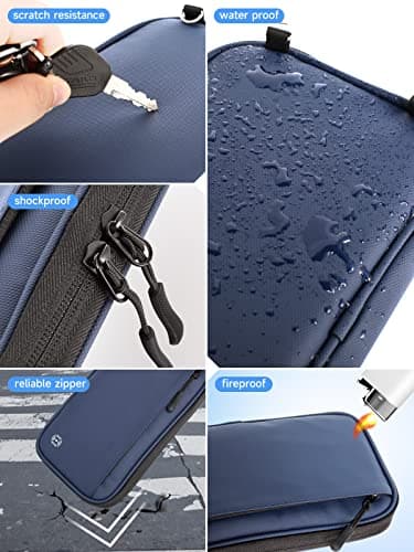 VOGHERB Travel Wallet Passport Holder with RFID Blocking Unisex Family — view 6