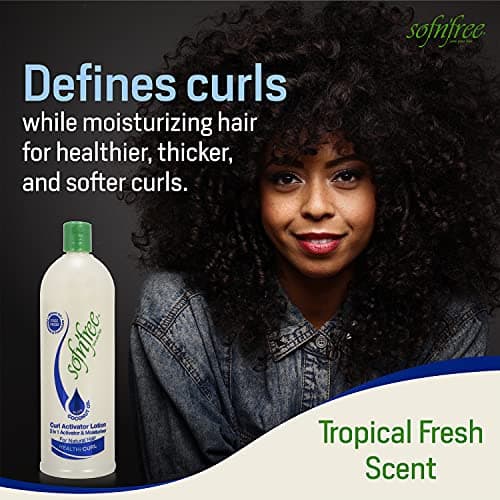 Sofn'Free 2 In 1 Curl Activator Lotion & Moisturizer 750Ml by sofn'free — view 3