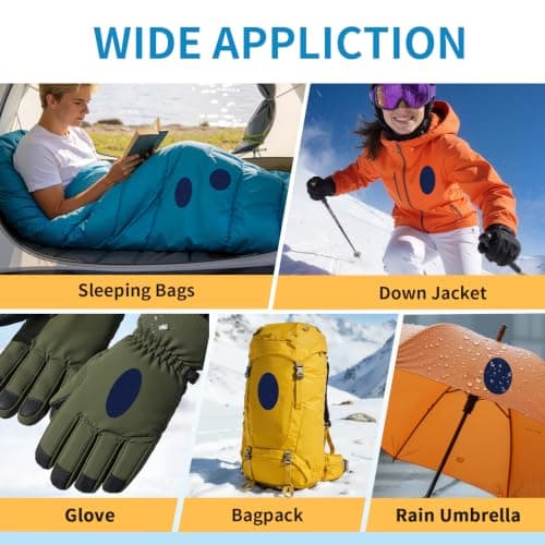 Skystuff 7.6x200cm Nylon Repair Patches, Waterproof Self-Adhesive for Tent — view 6