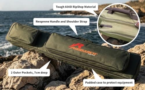 Roddarch 130cm Padded Fishing Rod Holdall — view 2