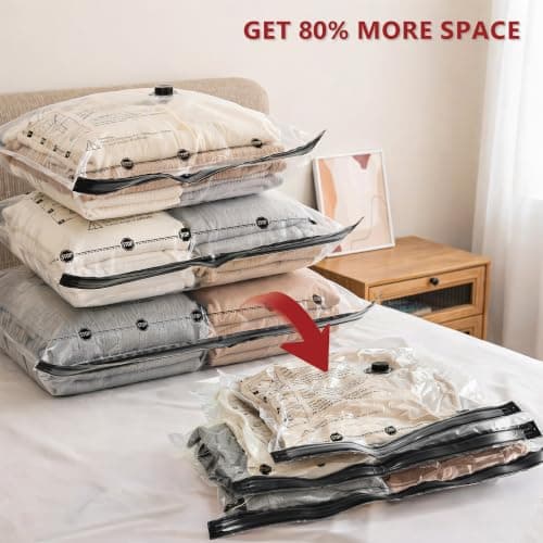 Vacuum Storage Bags for Travel with Wireless Electric Pump, 15 Combo — view 3