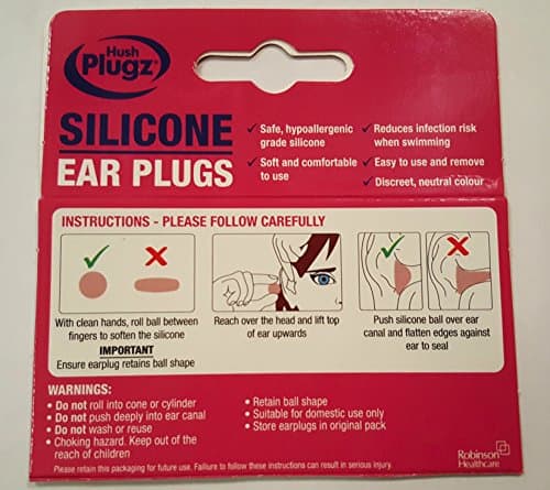 Robinson Healthcare Hush Plugz Silicone Earplugs 7 Pairs — view 2