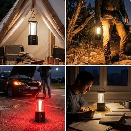 Lepro Camping Lantern, 1100 Lumen Camping Light Battery Powered, Dimmable — view 6