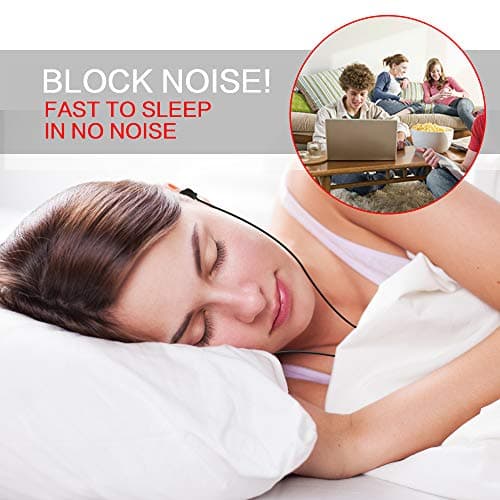 Ururtm Sleeping wired Headphones Earphones with 3.5mm plug — view 2