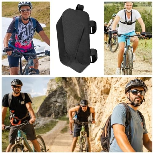 Bikes Frame Bag - Waterproof Bicycle Front Bag With — view 4