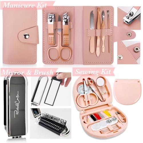 ARK Survivor Women's Wedding Emergency Kit 39 Essential Items for Brides Team Bride All in One Travel Kit Personal Care Women's Travel Set (Royal White) — view 4