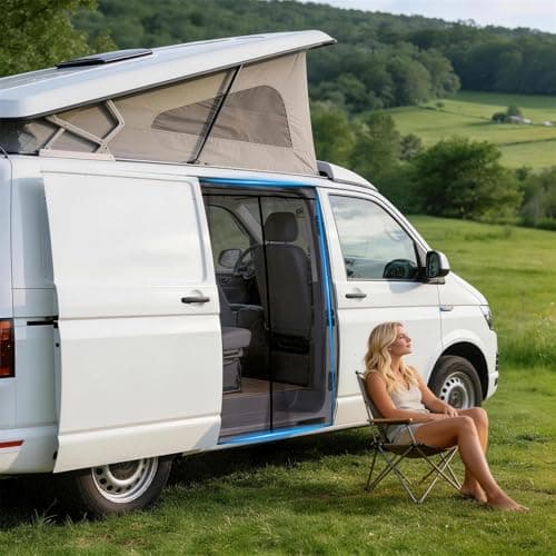 Magnetic Mosquito Net for VW T5 T6 Side Sliding Door - Car Fly Screen — view 4