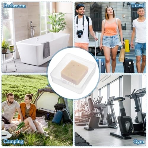 Mabor 2Pcs Clear Travel Soap Case With Lid - Waterproof — view 4