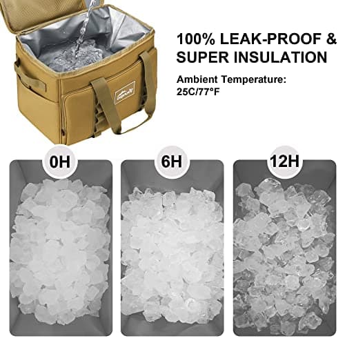 Youngoa 30L Cool Bag, Large Insulated Leakproof Foldable Cooler Box — view 3