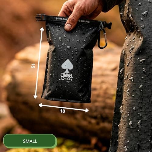 Travel soap bar Bag case - Box Holder, Waterproof - Leakproof with Suction Cup and Carabiner — view 3