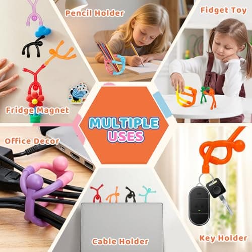 Magnetic Fidget Travel Toys for Kids Age 3-8 Year Old, 5Pcs Magnet Figures — view 6